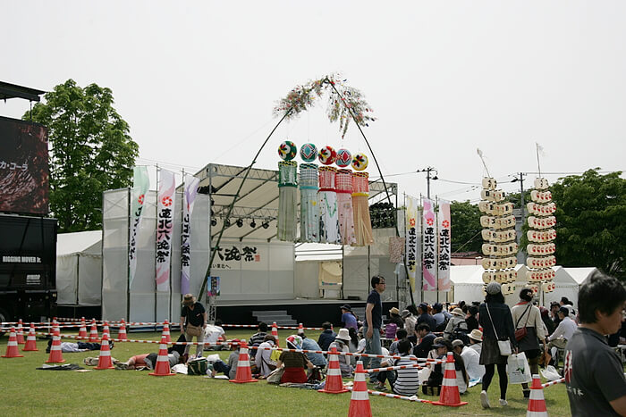東北六魂祭での仙台七夕飾り～山形市内～ image02
